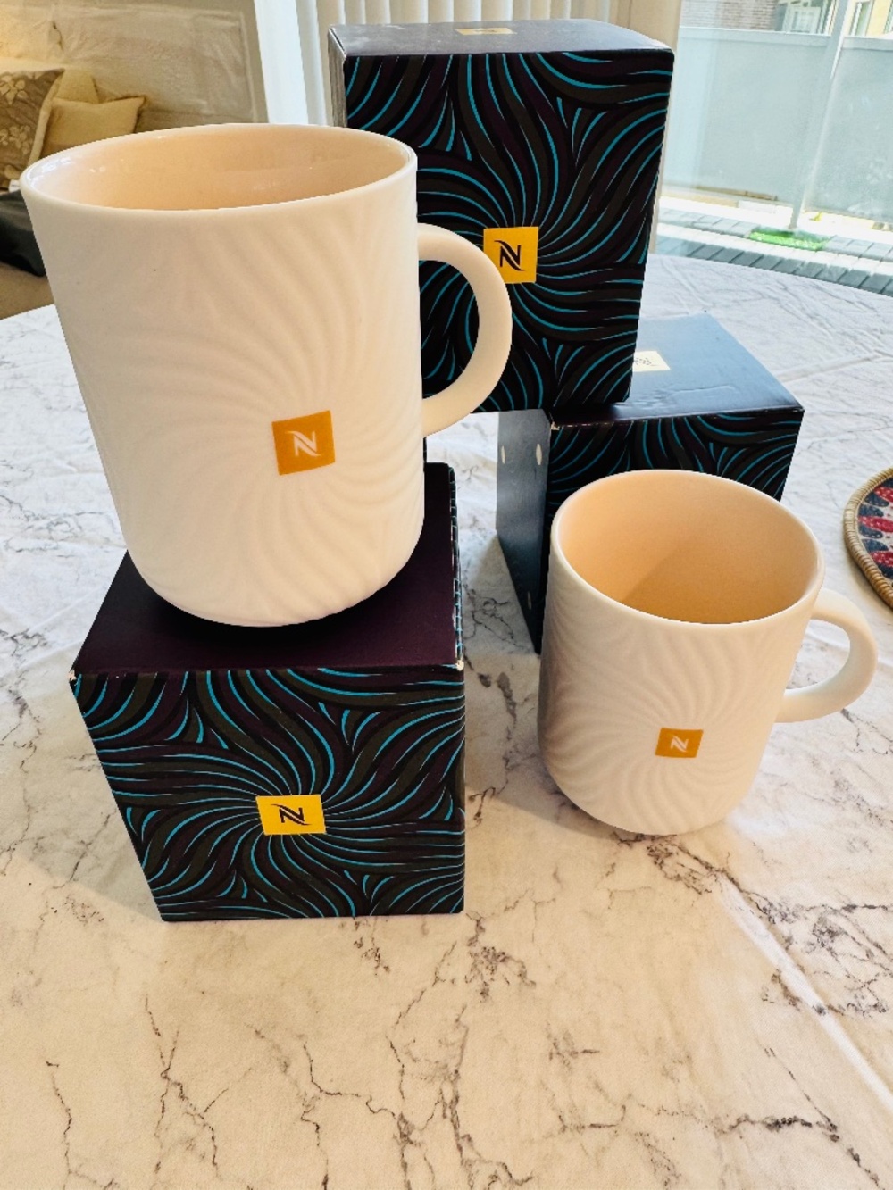 Nespresso Limited Edition Coffee Mugs NEW